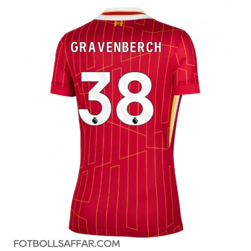 Liverpool Ryan Gravenberch #38 Hemmatröja Dam 2024-25 Kortärmad